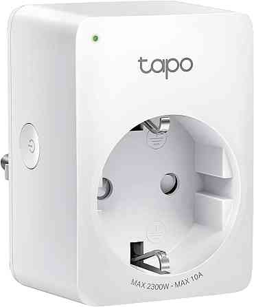 Розетка Tapo P100MA белая Mini Matter Certified Wi‑Fi 2.4GHz дистанционное управление таймер расписание Alexa Киев