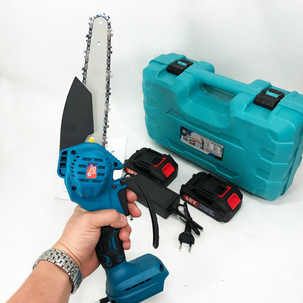 Переносная цепная пила на аккумуляторе Domotec 8