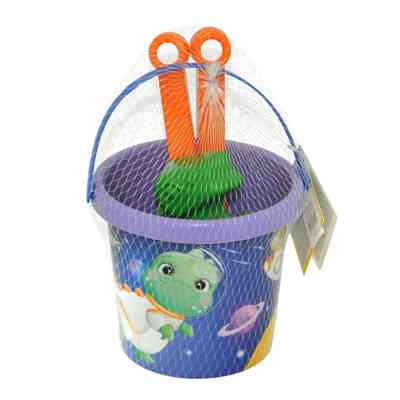 Іграшка для піску Tigres Космозаври 4 елементів з лійкою рожевий (39910) Вінниця