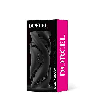 Мастурбатор Dorcel DEEP BLOW BLACK, двойное использование Sex Aura Киев