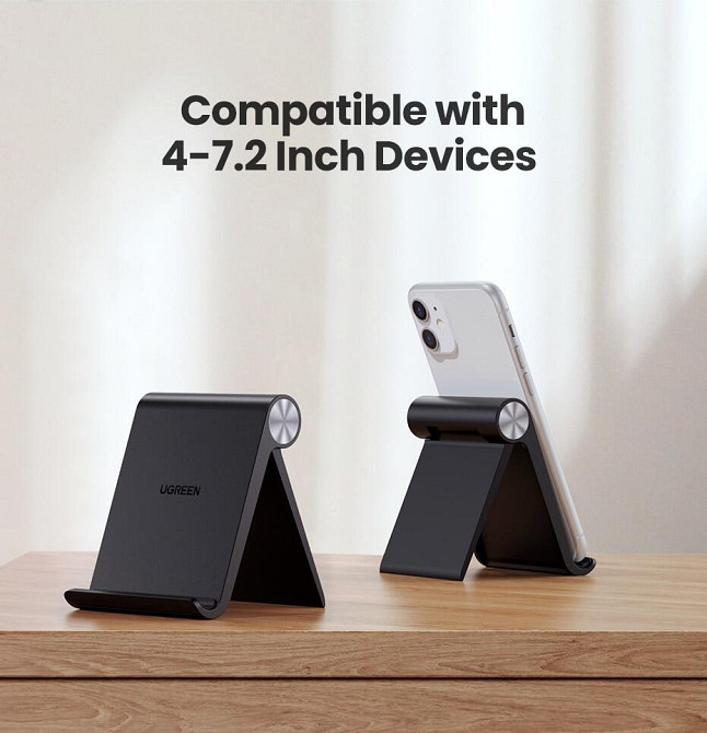 Універсальна підставка Ugreen під мобільний телефон LP106 80908 (Білая) Миколаїв - фото 4