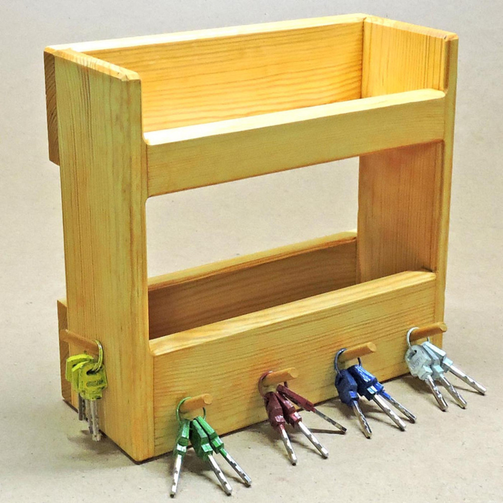 Ключниця дерев'яна "Шиліoн" каррі Миколаїв - фото 1