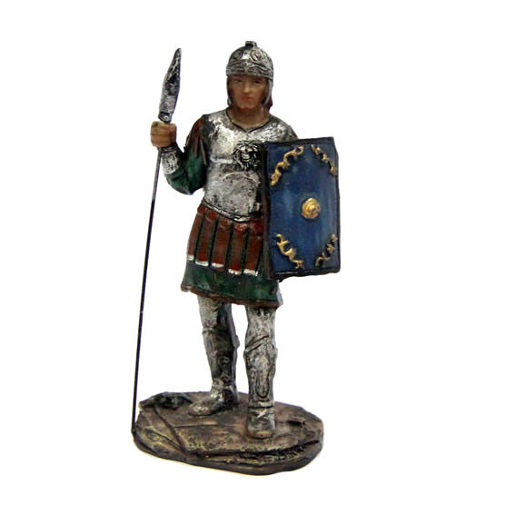 Статуетка з полімеру Лицар з списом та щитом Київ - фото 1