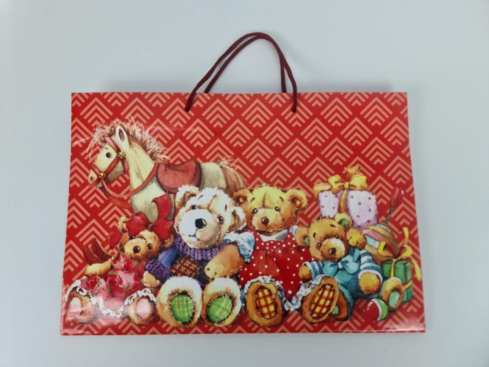 Бумажный большой горизонтальный пакет  36/22/10(артBG-142) (12 шт) Харьков - изображение 3