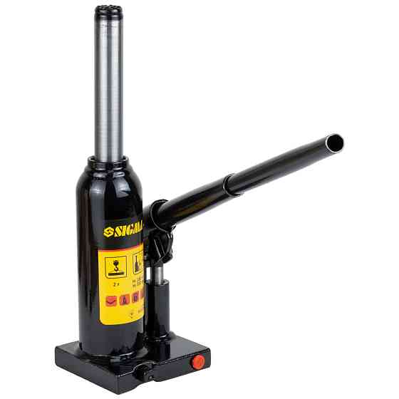 Sigma Домкрат гидравлический бутылочный 2т H 180-333мм SIGMA (6101021) Коломия