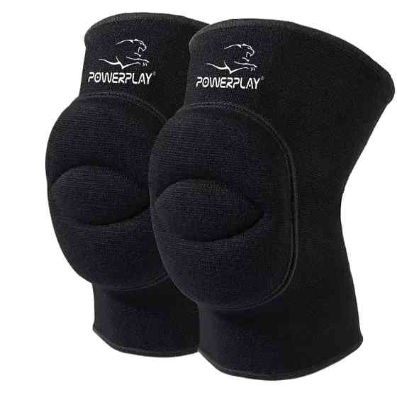 Наколінники PowerPlay PP-8000 Elastic Knee Support (пара) чорні L Кам'янське