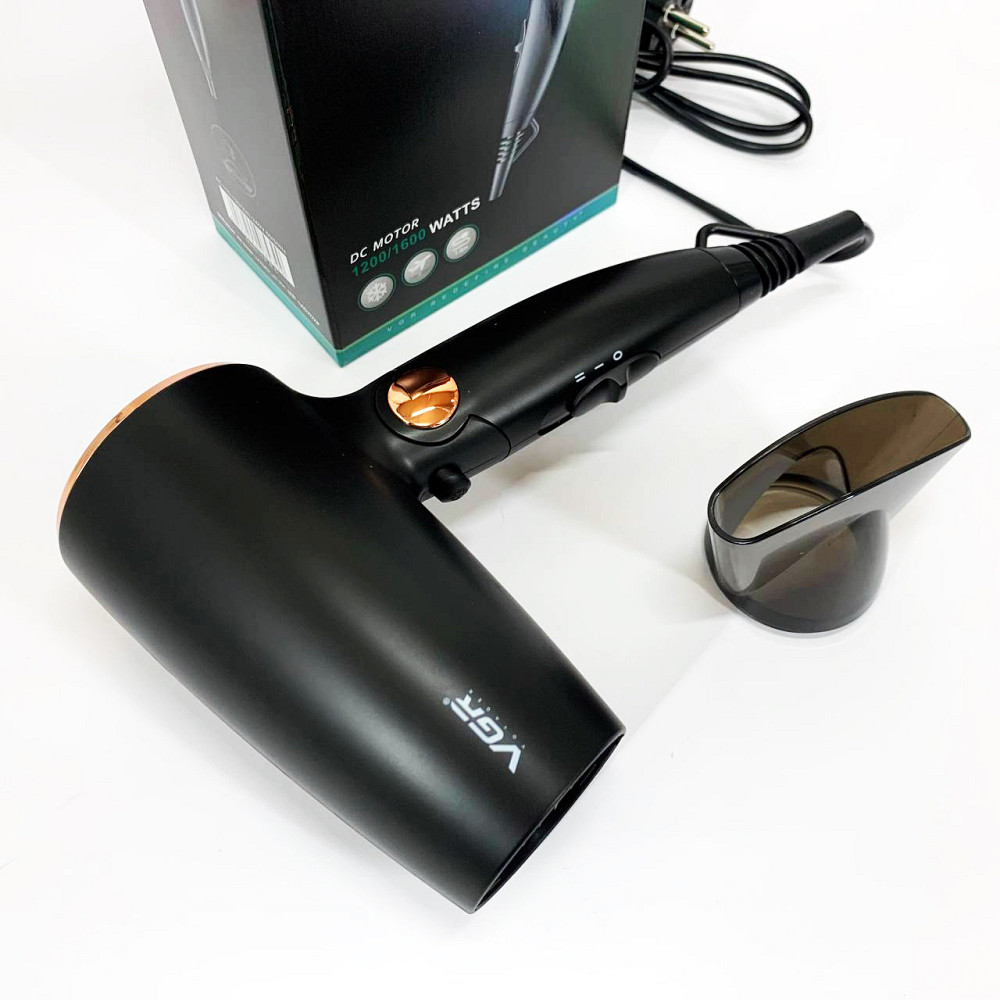 Хороший фен для волосся VGR, Фен для красивої укладки волосся Електричний з дифузором VF-22 Івано-Франківськ - фото 1