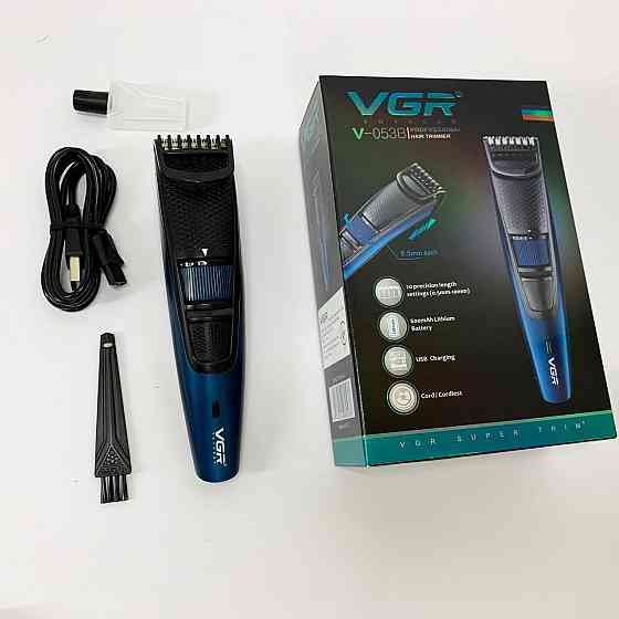Машинка для стрижки на аккумляторная VGR-053, Классная машинка для стрижки волос, Триммер беспроводной BZ-79 Львов