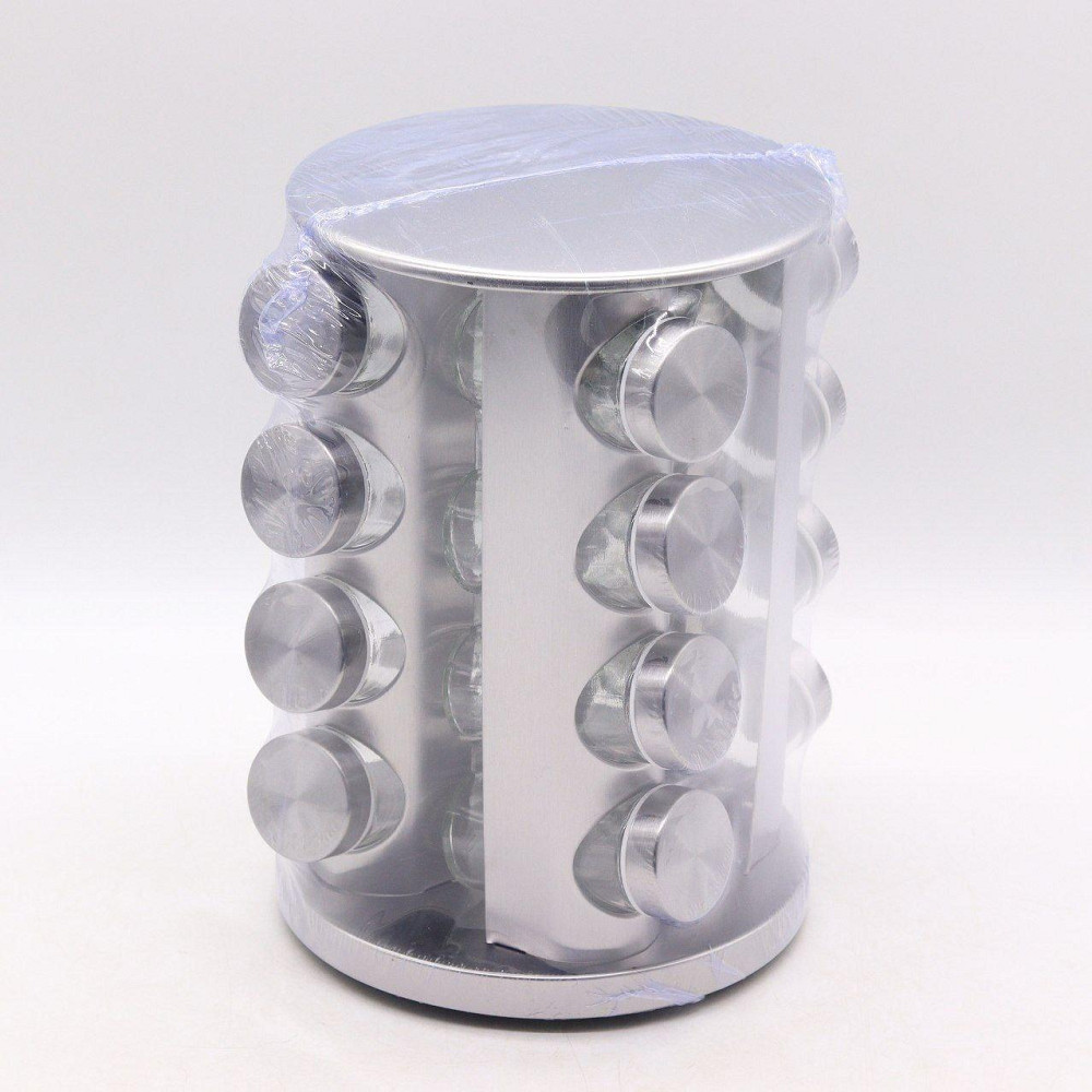 Органайзер для спецій та приправ 16 відсіків Spice carousel №R66-16 / Набір для спецій на підставці / Спецівниця Київ - фото 8