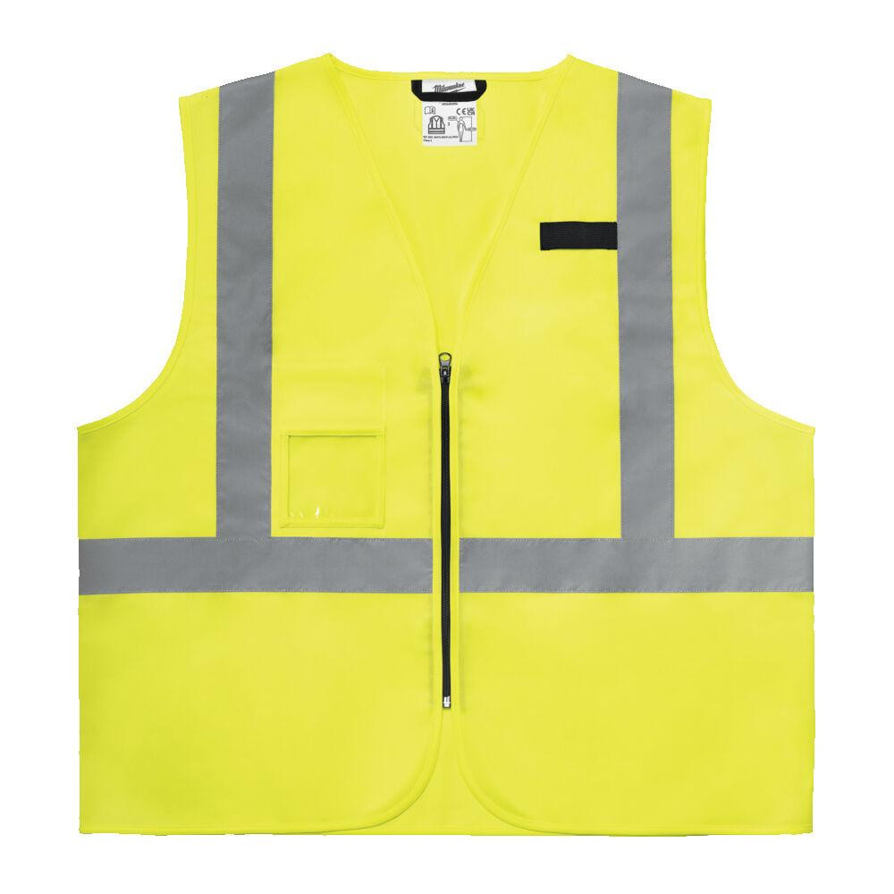 Жилет сигнальний Hi-Viz MILWAUKEE, жовтий (2XL/3XL) Одеса - фото 1
