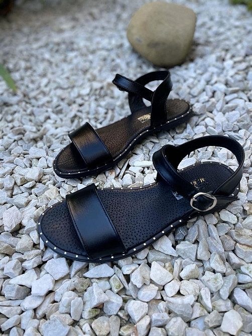 M.KRAFT Босоніжки жіночі M.KRAFT 3227 чорні (літо, шкіра натуральна) (1025) лише 36р.і 39р. Коломыя - изображение 2