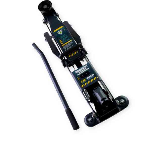 Домкрат гидравлический подкатной 2,5 т, 140-385 мм, 12 кг (футляр) Мукачево
