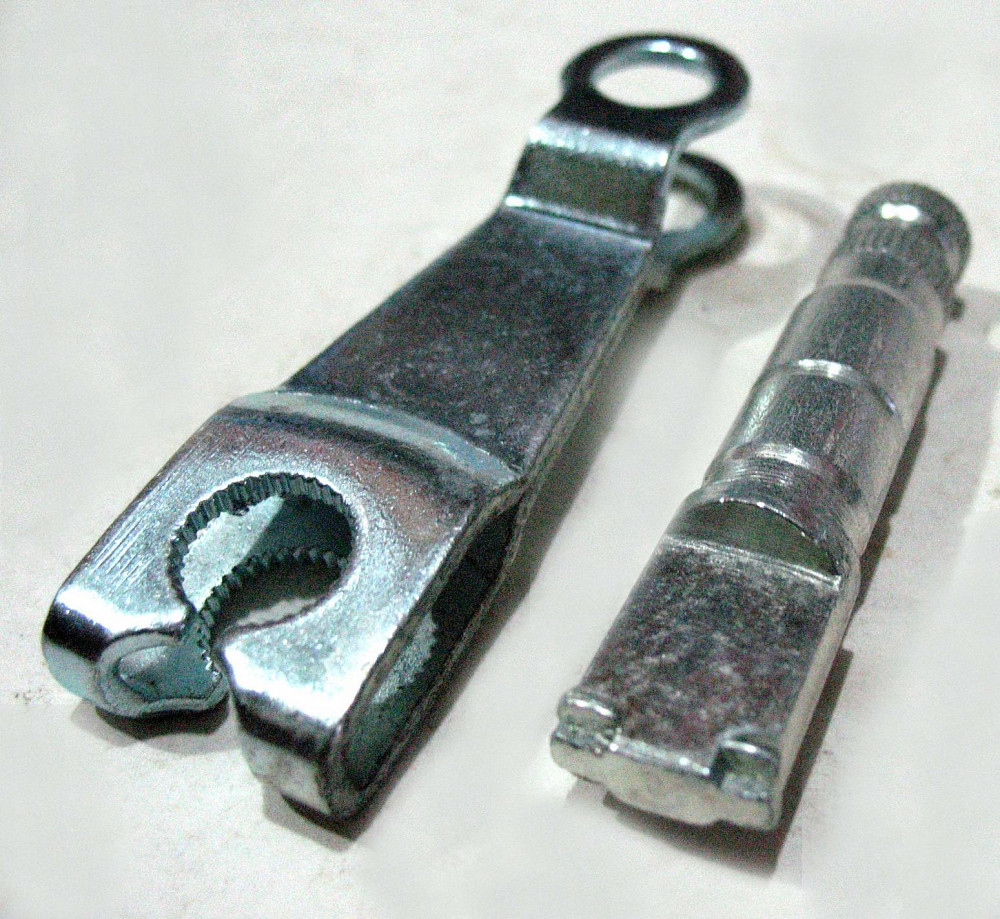 Важіль ексцентрика гальма Delta, Alpha (+палець) MIS Київ - фото 1