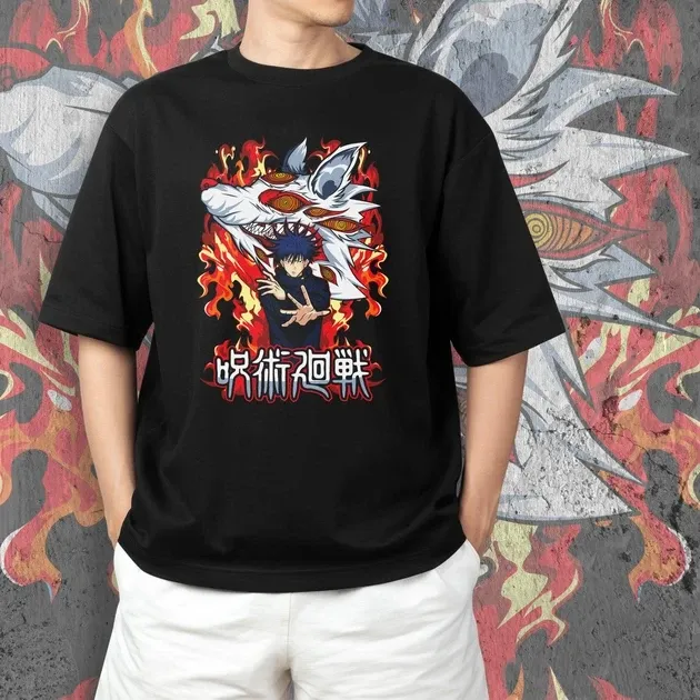Футболка для подростка мальчика с принтом Магическая Битва Мэгуми Фусигуро Размер 160 Anime10527 Днепр - изображение 3