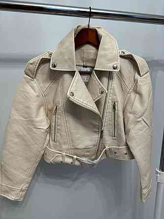 Жіноча куртка єкошкіра Молочний M Харків