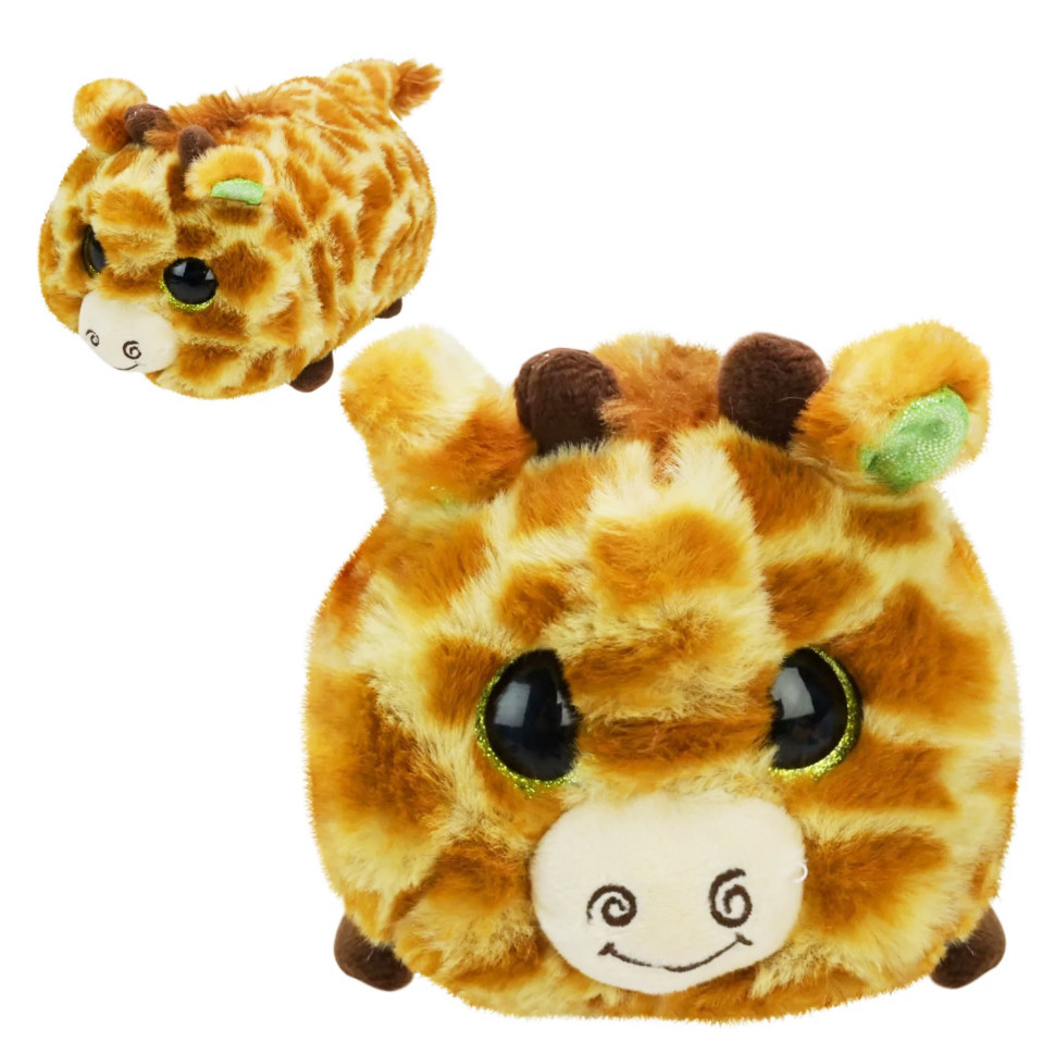 Дитяча м'яка іграшка "Кумедний жираф" MJ2414, розмір 17 см Вінниця - фото 2