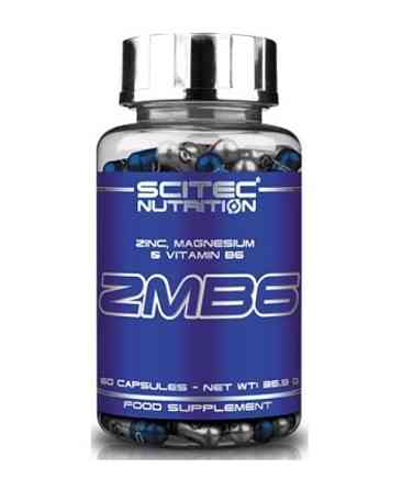 Вітаміни Scitec Nutrition ZMB6 60 caps Луцьк