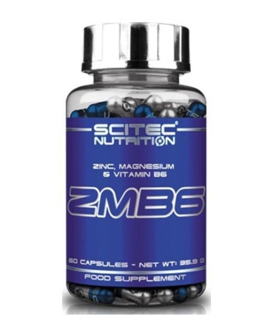 Витамины Scitec Nutrition ZMB6 60 caps Луцк - изображение 1