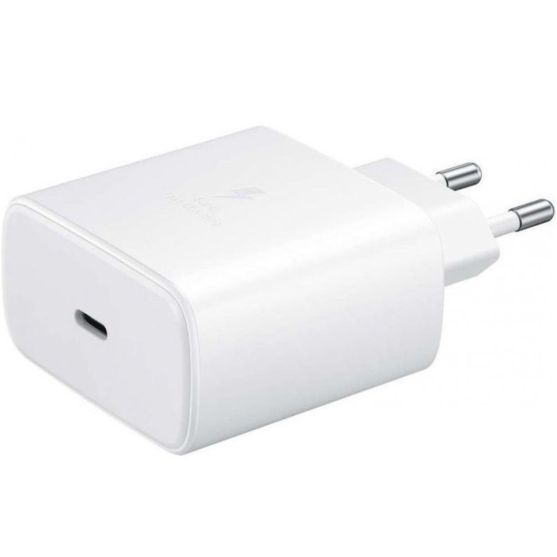 Мережевий зарядний пристрій Samsung EP-TA845 45 W Type-C White (EP-TA845NWE) OEM ( 19563 ) Харків - фото 1
