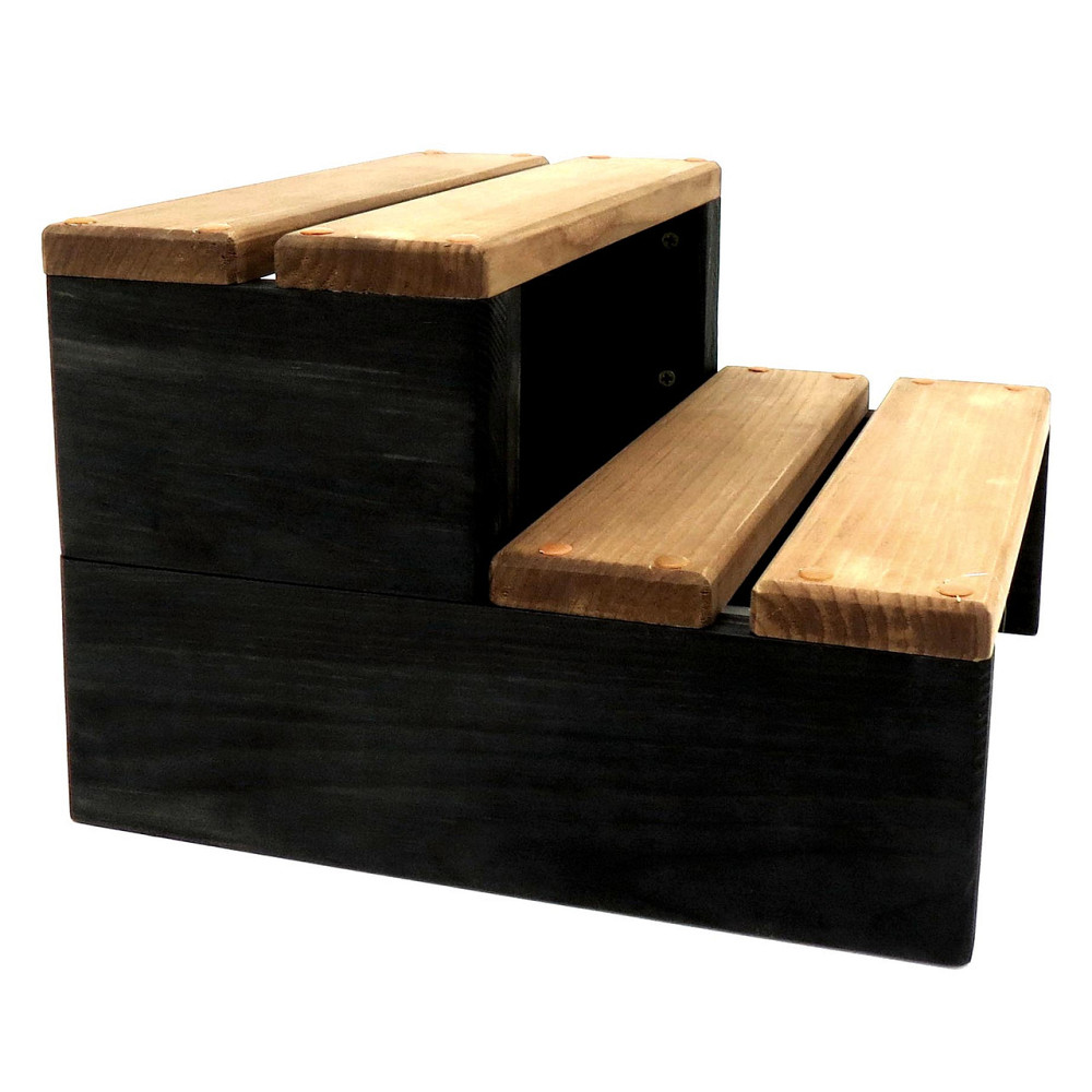 Лавка-сходинка "Ніагара" венге-сієна Миколаїв - фото 1