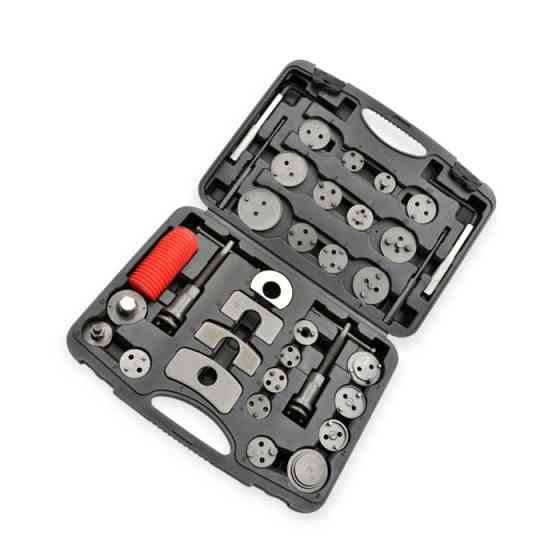 Набор съёмников тормозных цилиндров 35 шт 2 воротка с прав. и левой резьбой Мукачево