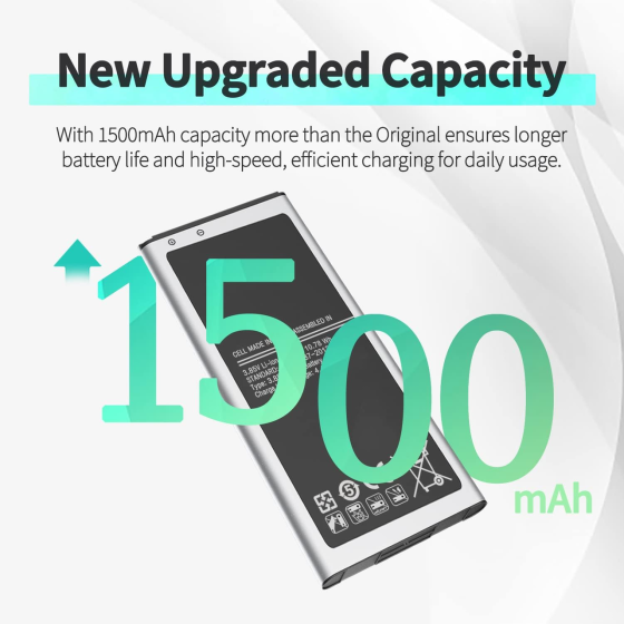 Аккумулятор 4300 мА·ч для Samsung Galaxy S5 Neo G903F, S5 LTE, S5 Active, EB-BG903BBE, усиленный Li-Ion Киев