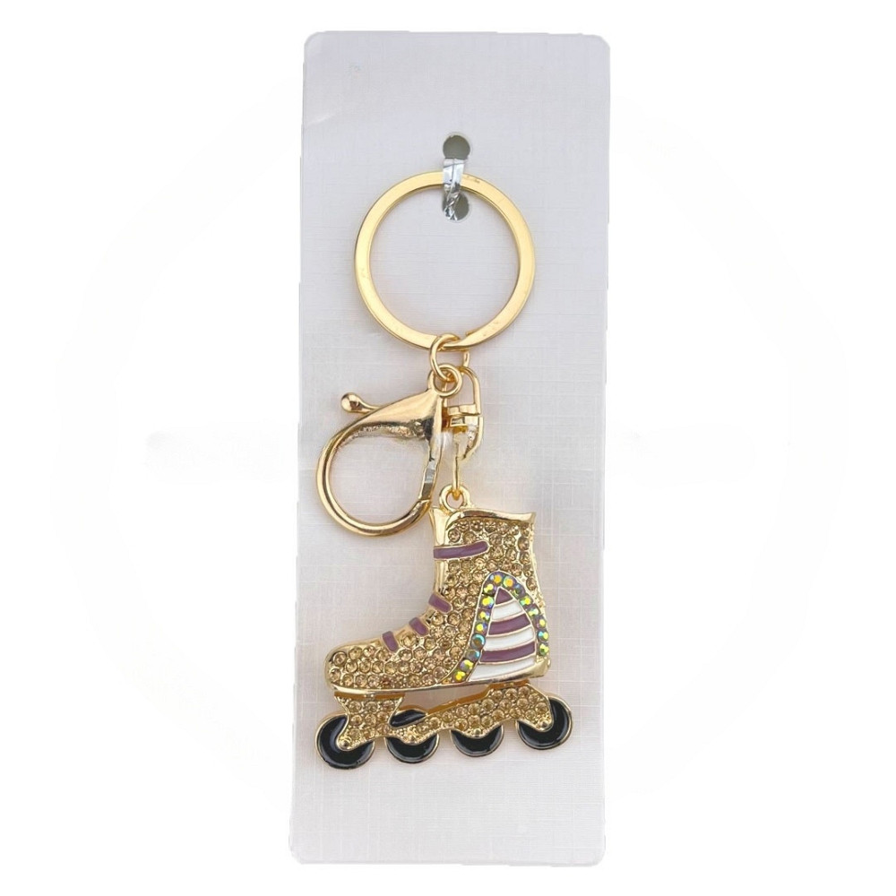 Брелок женский для ключей со стразами Ролики Киев - изображение 1