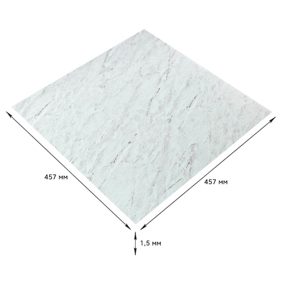 Самоклеящаяся LVT плитка 457х457х1.5мм (D) SW-00002460 Днепр - изображение 4