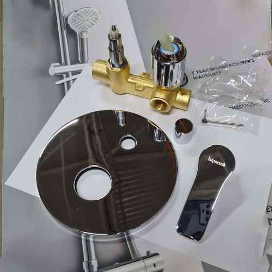 Змішувач прихованого монтажу на 2 користувача Imprese KUCERA VR-31105 Київ