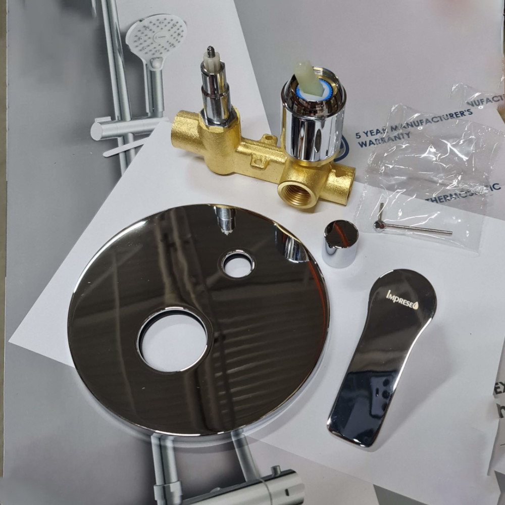Змішувач прихованого монтажу на 2 користувача Imprese KUCERA VR-31105 Київ - фото 2