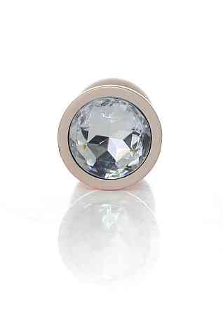 Анальная пробка - Jewellery Pearl Gold Plug Clear M Sex Aura Киев
