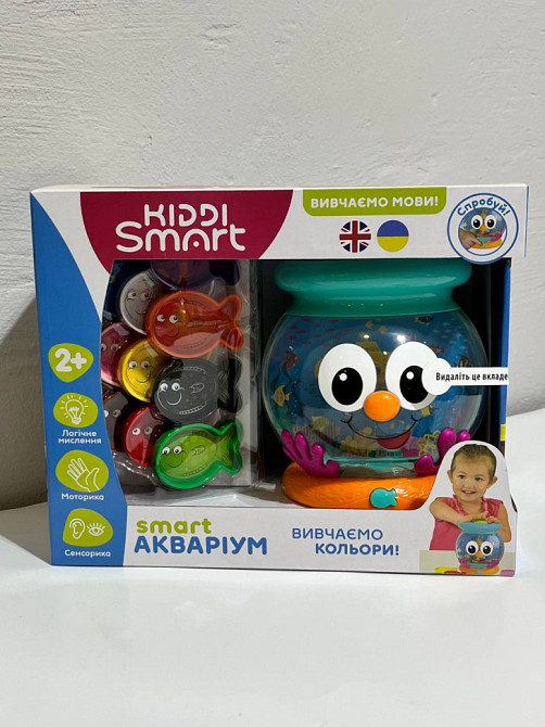 Інтерактивна навчальна іграшка Smart-Акваріум KIDDI SMART 207659 українська та англійська Вінниця - фото 2