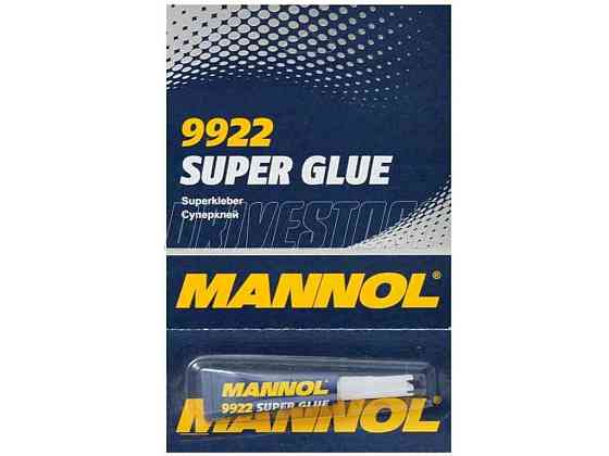Клей 3мл секундний 9922 Super Glue ТМ MANNOL Киев