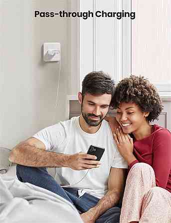 Зарядний пристрій UGREEN CD137 Fast Charging Power Adapter with PD 20W EU (White) (UGR-60450) Киев