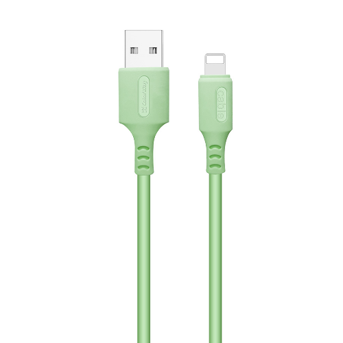 Кабель USB Lightning ColorWay CW-CBUL042-GR 2,4A 1м зелений Житомир - изображение 2