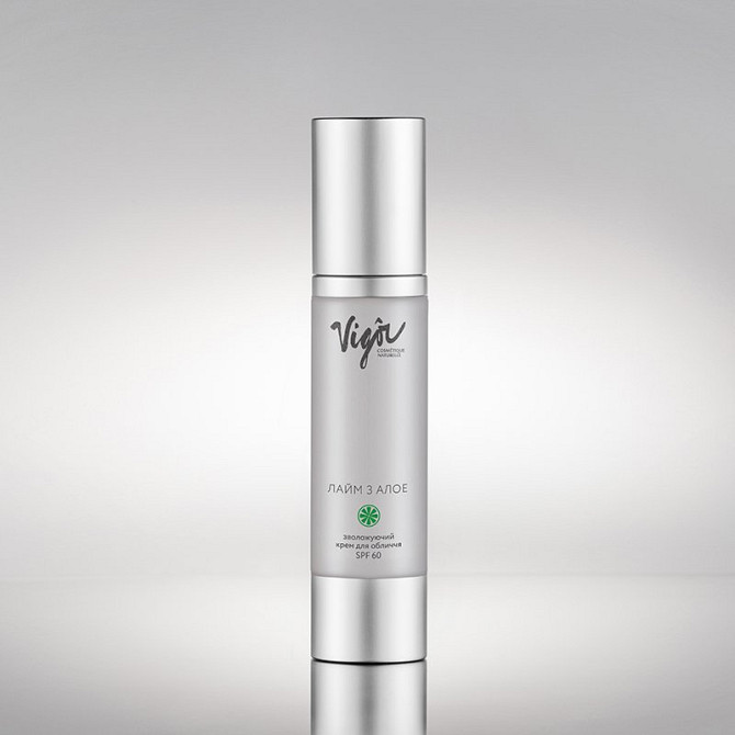 Зволожуючий крем SPF 60 Лайм з Алое Vigor 50 мл Винница - изображение 1