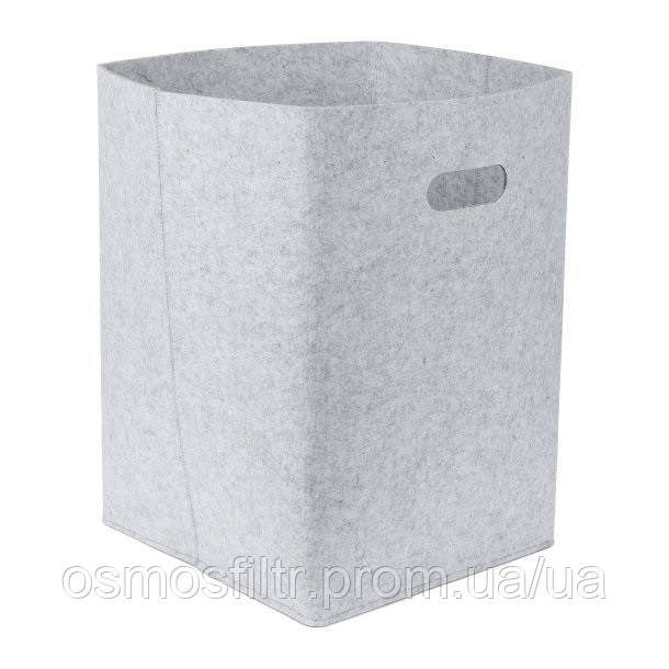 Корзина для хранения Axentia из фетра 35x45x34 см серый 50 л с ручками (135628) Киев - изображение 1