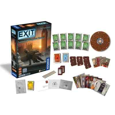 Настільна гра Rozum EXIT: Зникнення Шерлока Холмса (The Disappearance of Sherlock Holmes) (R073UA) Вінниця