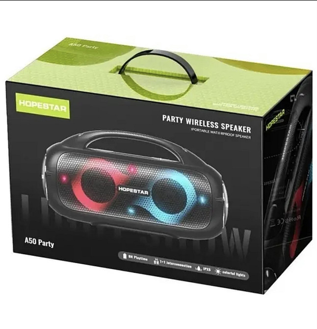 Мінідинамік Bluetooth HOPESTAR A50 PARTY 6923 (6 шт.) Одеса - фото 1