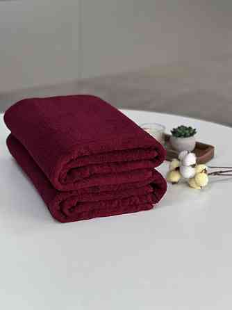 Полотенце махровое Ideal Textile однотонное плотность 450 г/м2 100х150 см Черновцы