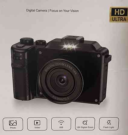 4К HD Цифрова камера Digital, веб-камера з Wifi. Київ
