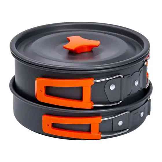 Набір туристичної посуди в сумці для походів Київ