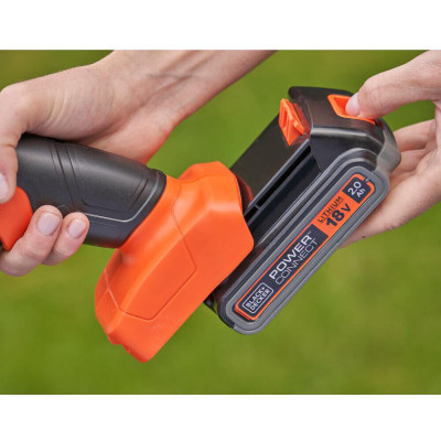 Кусторез Black&Decker 18 В, 2Ah, насадки- 20 см/8 мм, 10 см/18 мм, (BCSS18D1) Винница - изображение 5