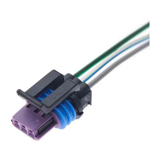 Роз'єм конектор с проводом, 3-кон., Катушка Зажигания, Дат, Скорости, 15491547, APTIV Buick, Cadillac, Chevrolet, Daewoo, GMC Київ