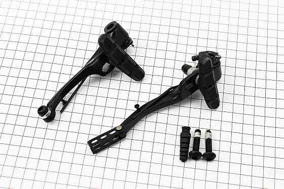 Гальмо V-brake 105мм (1 колесо), алюмінієве, чорне ALIVIO BR-T4000 Бершадь