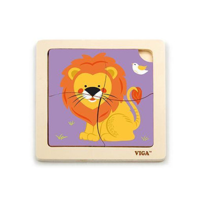 Пазл Viga Toys Лев (51316) Винница - изображение 1