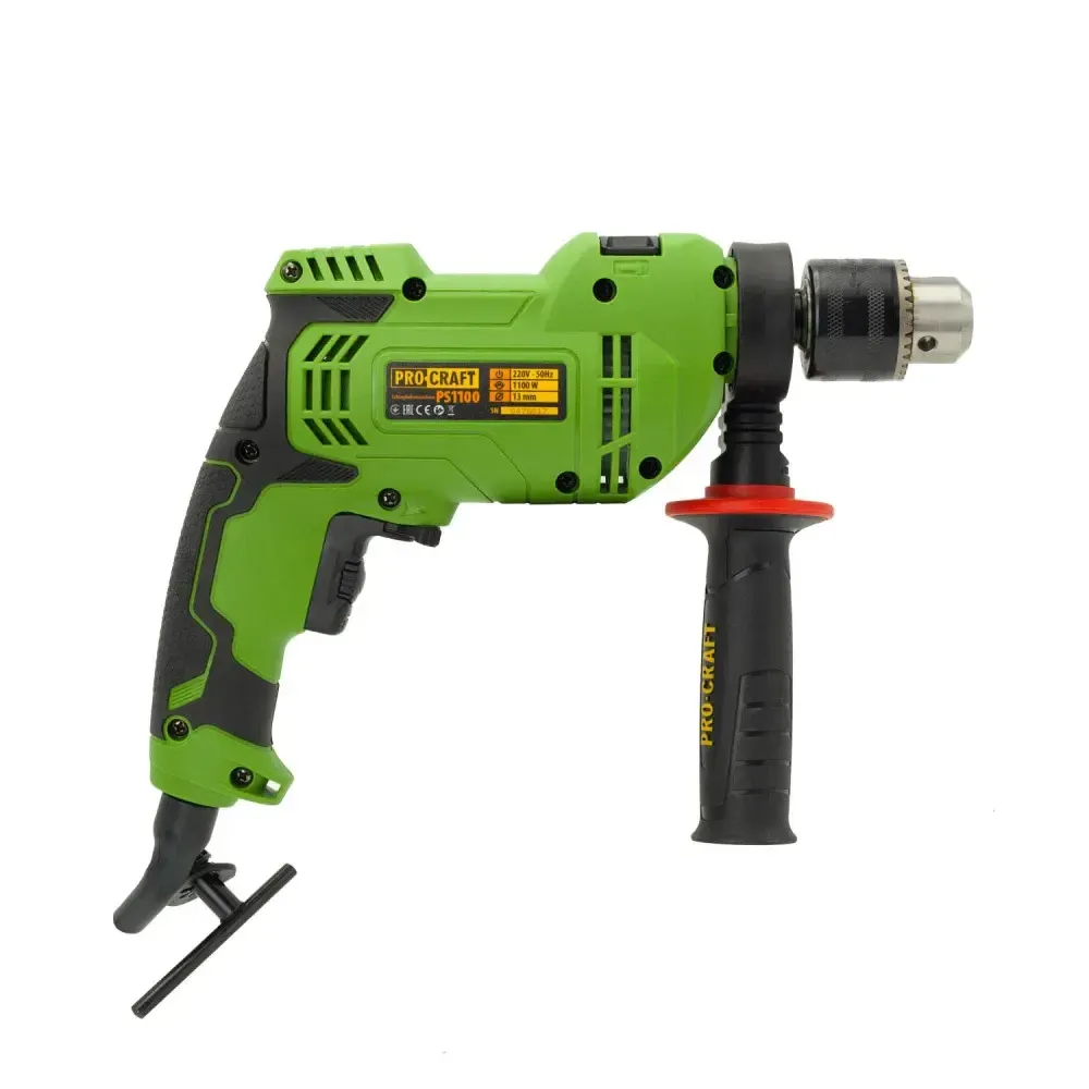 Ударна дриль Procraft PS-1100  810 Вт,Професійна ударний дриль,Електрична ударний дриль патрон 13 мм Львів - фото 9