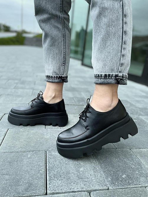 Nivelle Туфлі жіночі NIVELLE 2138/Соня-6 чорні (весна-осінь, шкіра натуральна) (4769) лише 37р. Коломия - фото 6