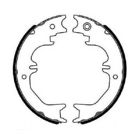 Гальмівні колодки Bosch задні TOYOTA Land Cruiser 100 "98 0986487728 Харків