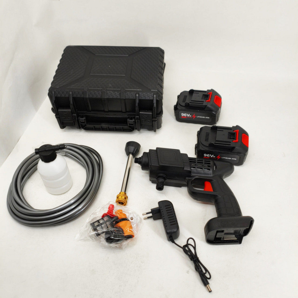 Високонапірна мийка для авто на батареях, Мийка високого тиску для двору, Портативні міні-мийка OK-83 Львів - фото 15